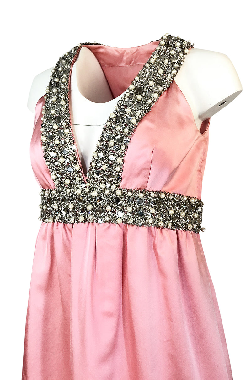 Oscar de la Renta // Spring 2022 Pink Silk Bubble Dress – VSP Consignment