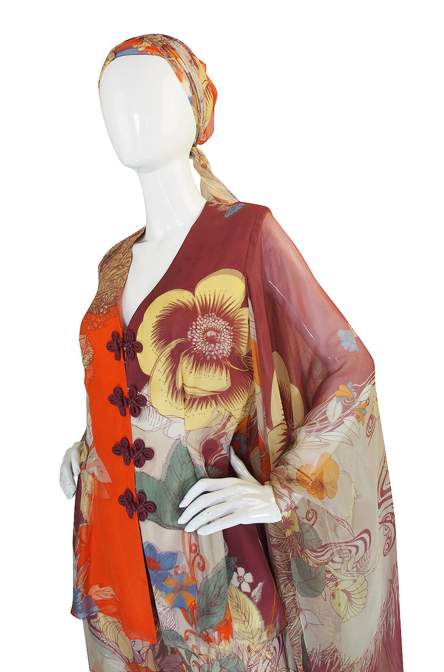 1966-69 Couture Hanae Mori Set As Seen at The Met – Shrimpton Couture