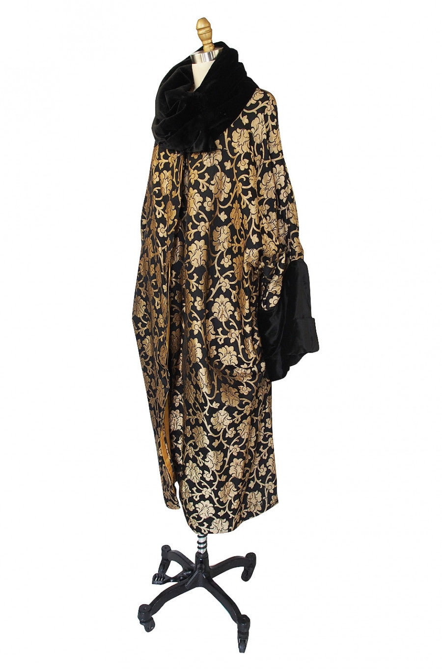 1920s Gold Lame Flapper Cocoon Coat – Shrimpton Couture