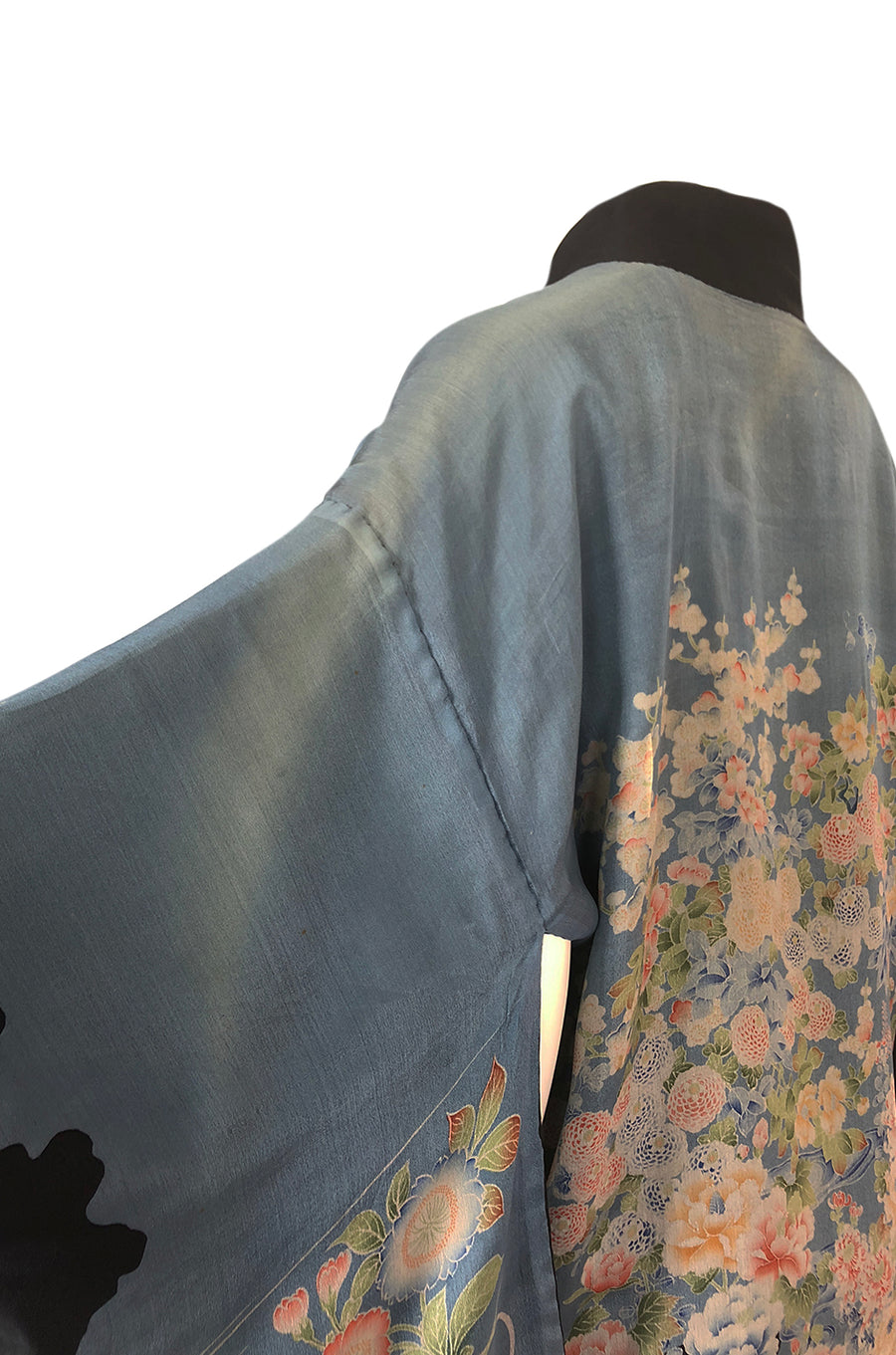 1950's vintage outlets silk kimono jacket. Pyrus made in Hong Kong