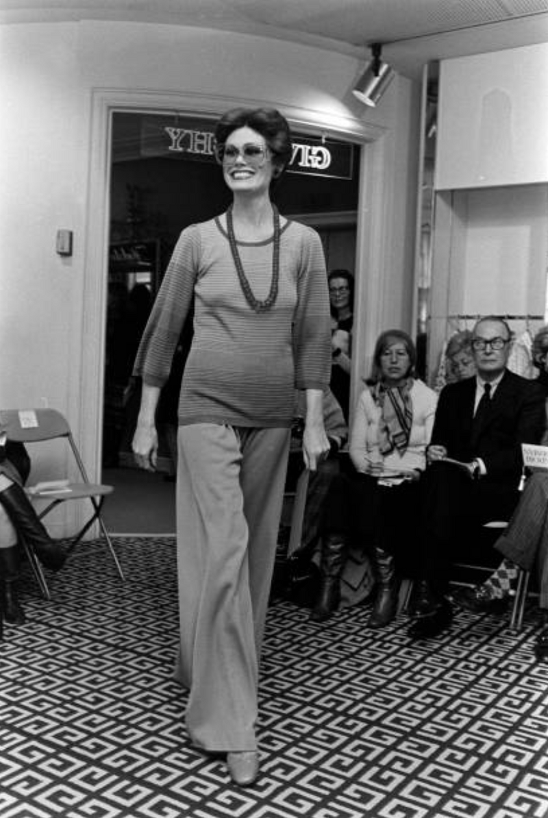 Summer 1975 Givenchy Soft Knit Stripe Pant Suit – Shrimpton Couture